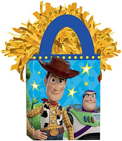 Amscan Boys Disney Toy Story Power Up Mini bolsa Party Globo Peso, 1 pieza, AzulRojo