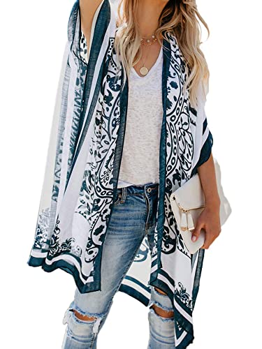 Breezy-Lane-Womens-Kimono-Cardigan-Summer-Swimsuit-Coverups-Beach-Cover-Up-with-Floral-Print-for-Vacation
