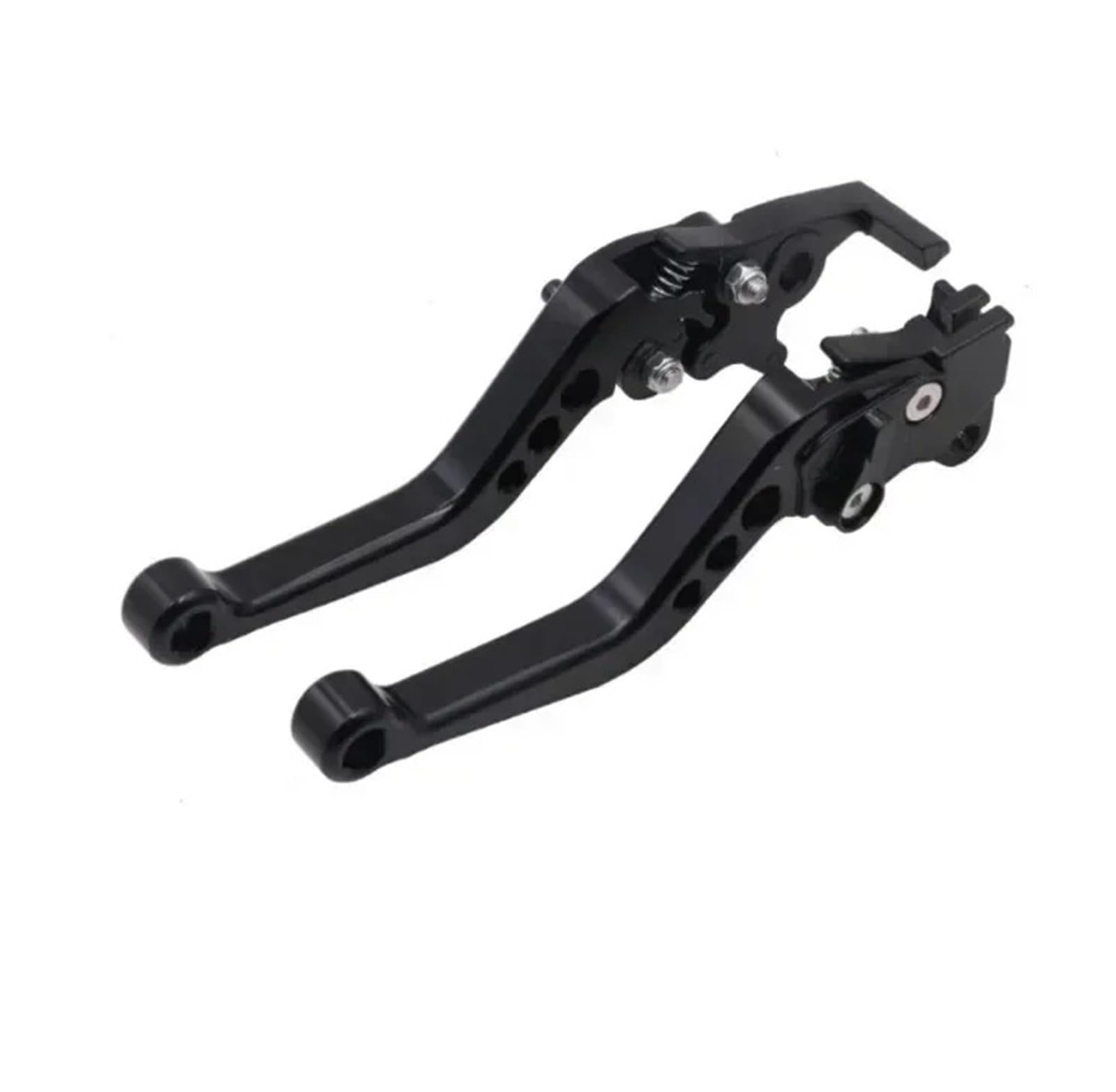 Abdktmnx Black Motorcycle Brake Handle Motorbike Cnc Clutch Drum Brake Lever Handle Adjustable Handlebar Set Motorcycle Accessories Handlebar Clutchs Brakes Levers