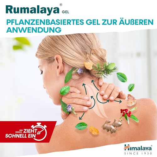 Himalaya Rumalaya Beruhigendes Gel, schnell wirkendes Massagegel für erneuerte Vitalität 50 g – Ansicht 5