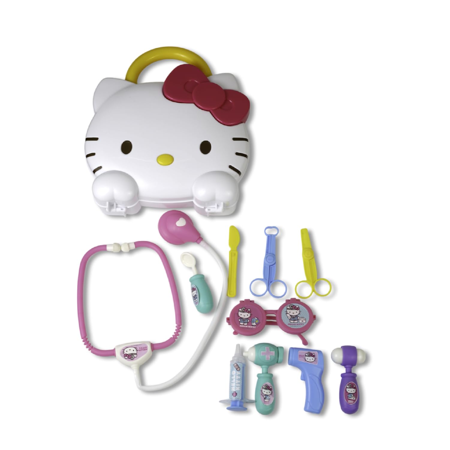 Hello Kitty Doctor CASE Set by Genie's Toy Bus | Portable Doctor
