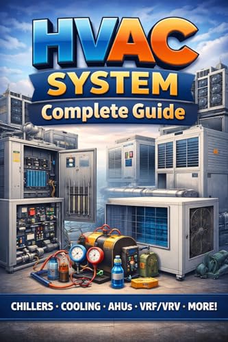 HVAC Systems Complete Guide Chillers, AHU, VRV ,VRF, Cooling Towers, Installation & Troubleshooting Made Easy