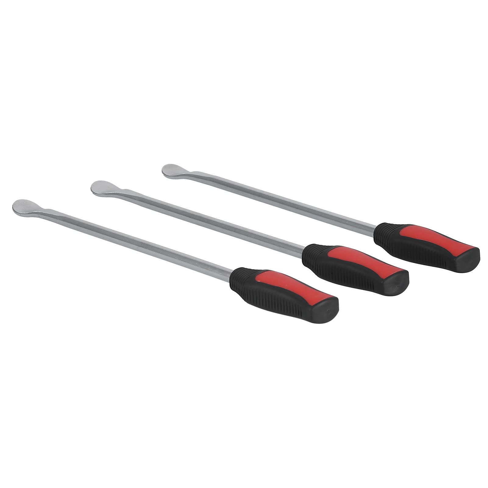 3 Stück Löffelhebel Reifenheber Werkzeuglöffel Robuste Stahlkonstruktion Reifenwechselset für Autoreparaturmaschinen DIY 45# Stahl Polypropylen 37,1 cm