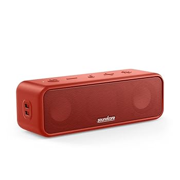 soundcore 3 by Anker: Bluetooth 5.0 Speaker, Red