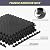 Oteymart 6 Pieces Puzzle Exercise Mat 1/2’’ EVA Foam Interlocking Tiles Floor Gymnastics Mat Fitness Equipment Mat for Home Protective Flooring Cushion(24 Square feet)