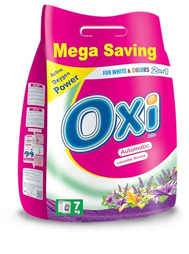 Oxi Lavender Breeze Front and Top Load Automatic Powder Laundry Detergent 7 kg