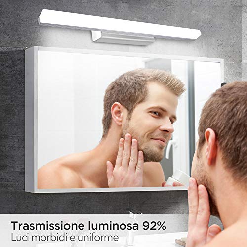 Lampada Specchio Bagno - 12W/50cm Applique da