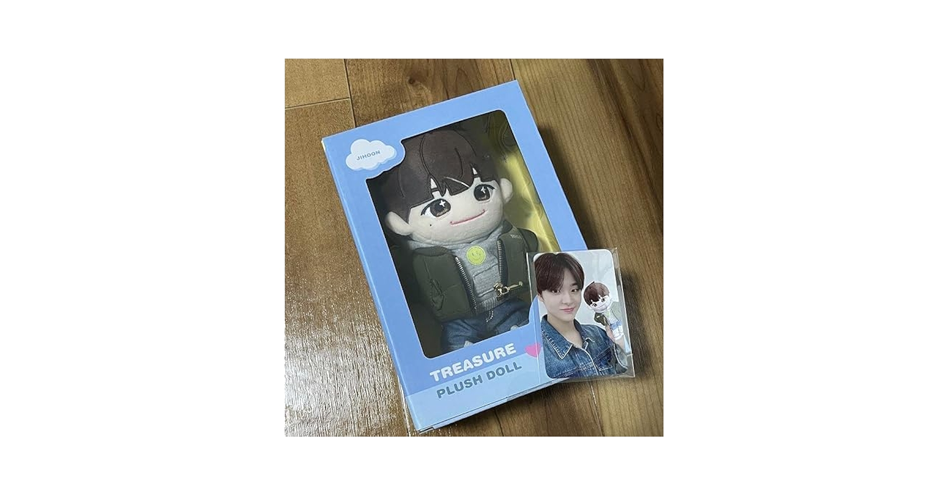 アイドル TREASURE PLUSH DOLL JIHOON Pocamarket, TREASURE JIHOON PLUSH DOLL K-pop Photocard