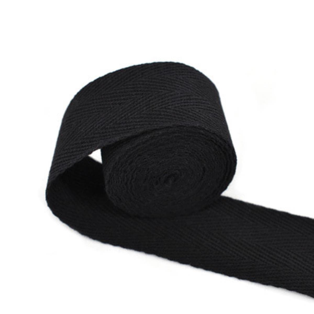 30 mm de ancho 100% cinturón de algodón paquete de cinta de espiga fuerte cinta de algodón 50 yardas para accesorios de tela hechos a mano Diy 34 colores-aproximadamente 50 yardas