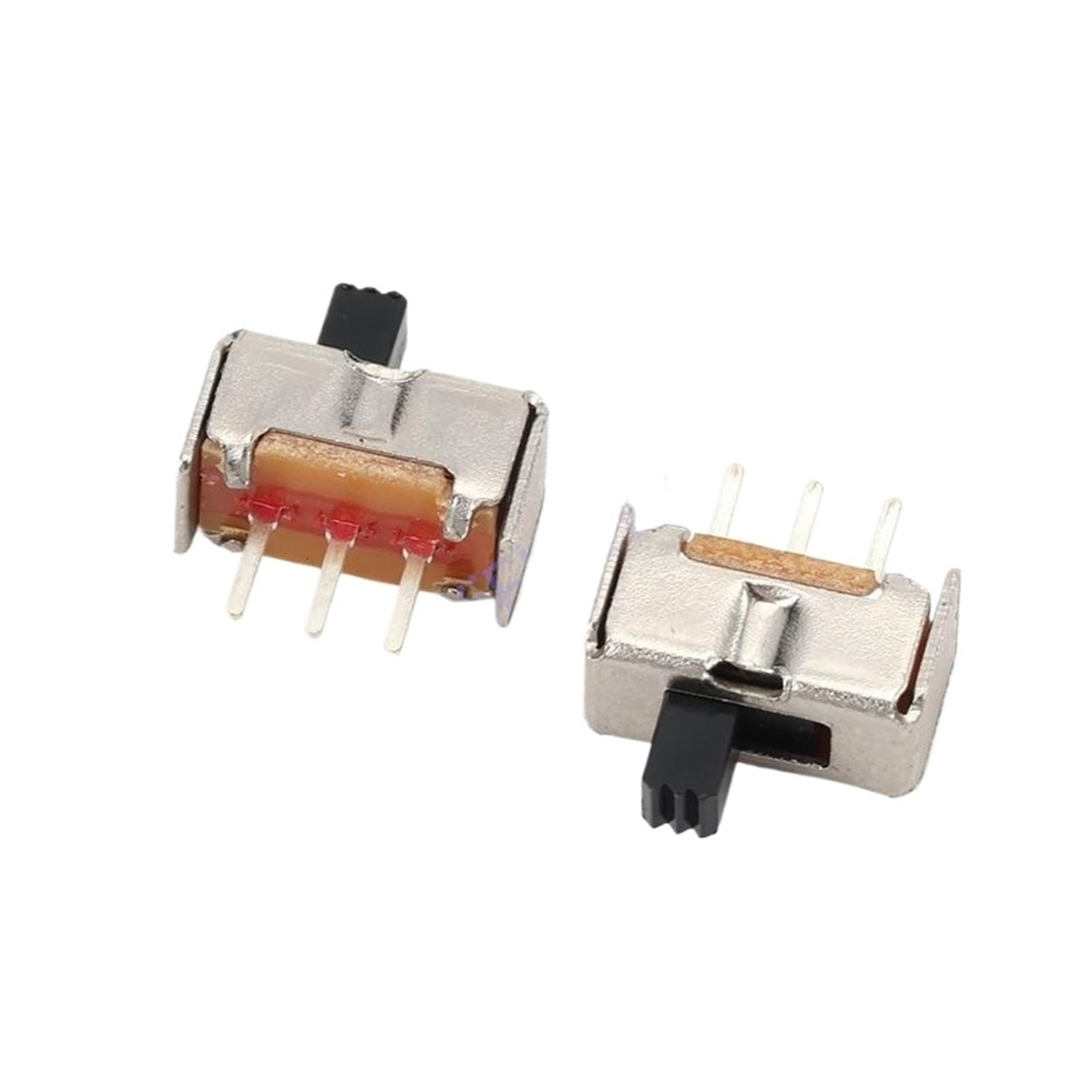 Interruptor deslizante SS12D07 micro interruptor de 3 pines y 2 posiciones ON-ON con manija 3mm 3