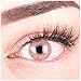 Produktbild Sehr stark deckende und natürliche pinke Kontaktlinsen SILIKON COMFORT NEUHEIT farbig Jasmine Pink + Behälter von GLAMLENS - 1 Paar (2 Stück) - DIA 14.00 - ohne Stärke 0.00 Dioptrien
