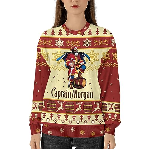 Ugly Christmas Sweater for Men & Women – Funny Vodka Bottle Pullover for Holiday, Party or Gag Gift2