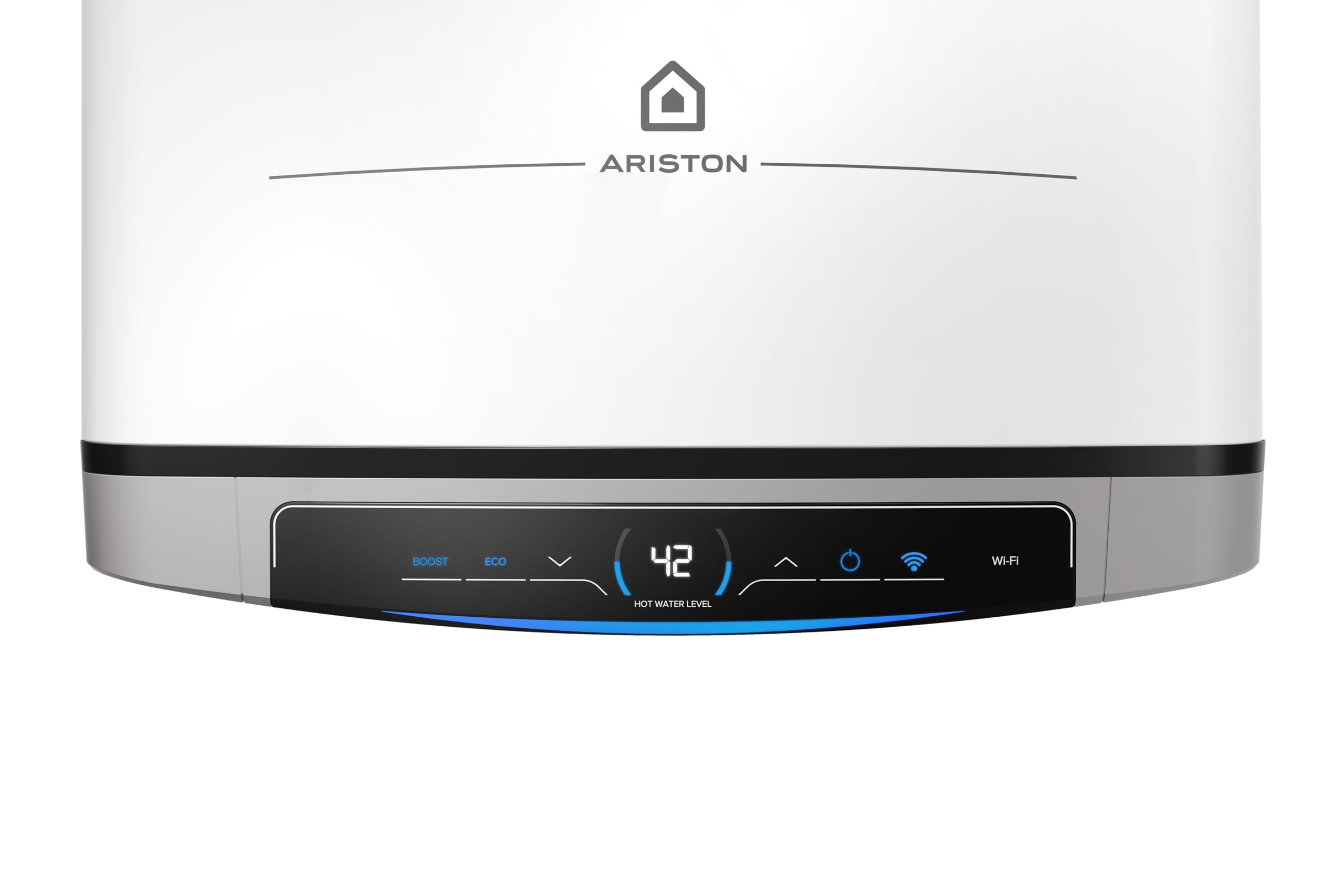 Ariston Velis Dune Wifi - Scaldabagno Elettrico 100 Litri Verticale e Orizzontale 275x506x776, Boiler Elettrico 2 Serbatoi, Funzione ECO-EVO e Check Temperatura Remoto, Classe B, Compatibile con Alexa