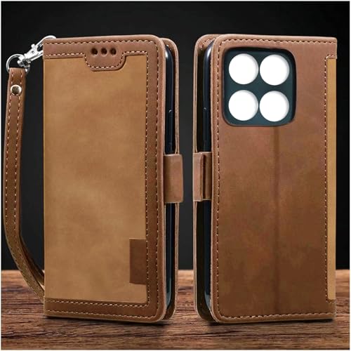 Image of Excelsior Flip Case for Motorola Moto Edge 60 Fusion | Premium PU Leather | 360 Degree Protection | Long Lasting (Coffee)