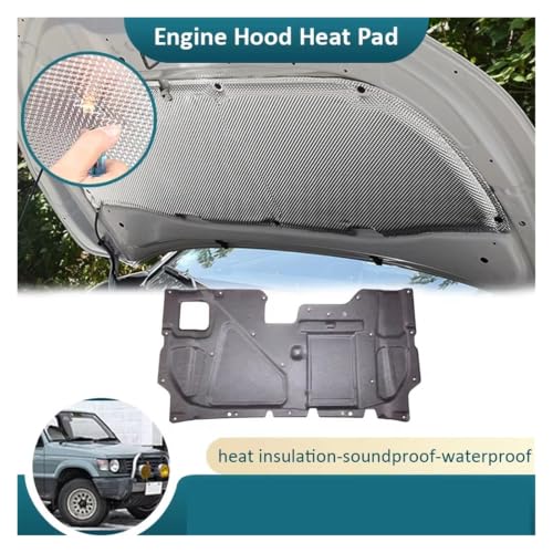 Coussin isolant de capot pour Mitsubishi Pajer Montero Shogun Galloper V14 - 3