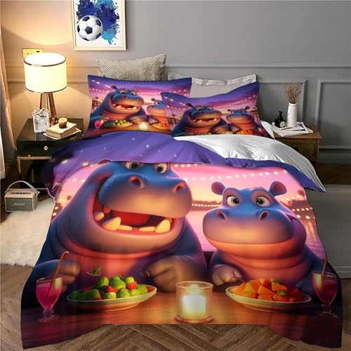 Linge de lit camping-car impression 3D en microfibre douce avec fermeture éclair invisible - 6