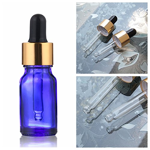 H&D Hyaline & Dora APB1607100 Glass Bottles For Essential Oils With Glass Eye Dropper And Rubber Bulb thumb #4