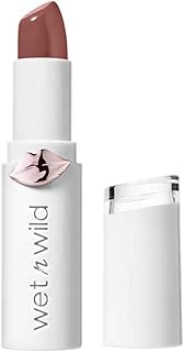 Wet n Wild, Megalast Lipstick, Long-lasting Moisturizing Lipstick with Shine Finish, Hydrating Formula with Microspheres, Natural Marine Plant Extracts, Coenzyme Q10 and Vitamins A & E, Mad for Mauve