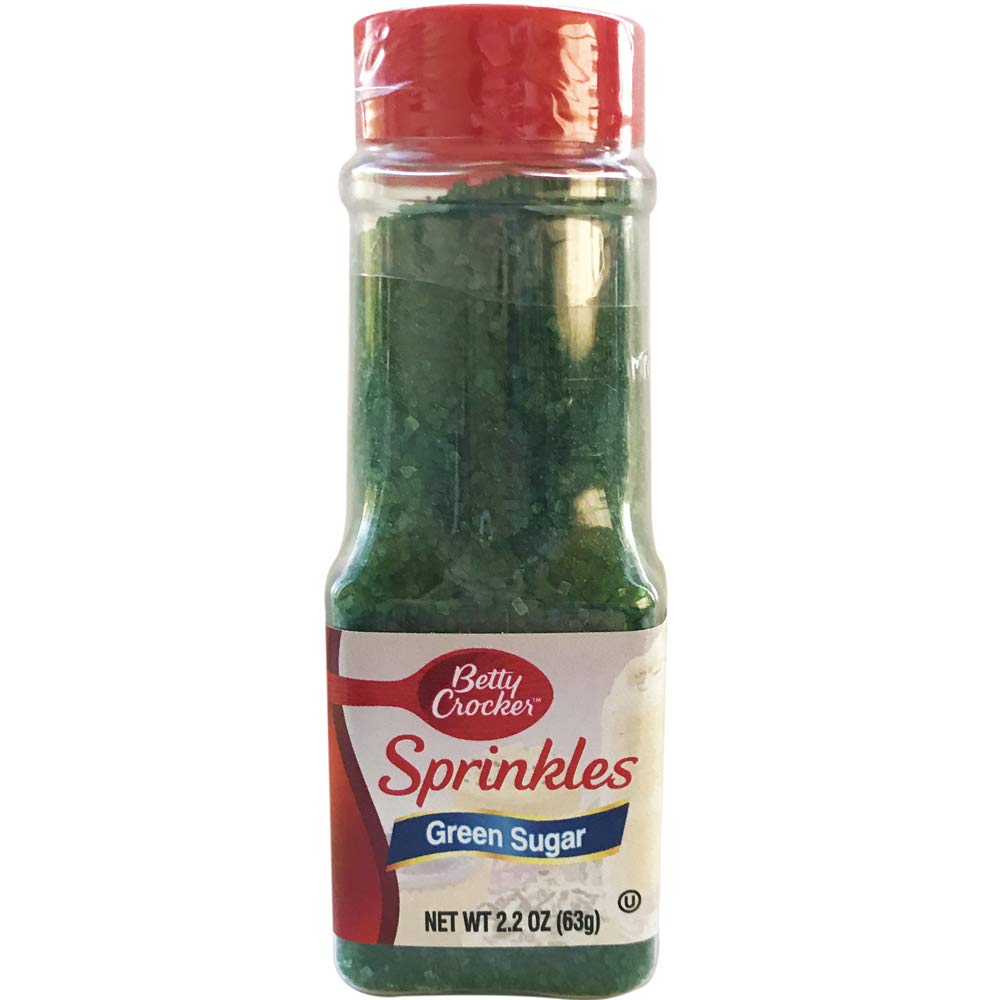 Betty Crocker Decorations Green Crystal, 2.25-Ounce (Pack of 6)