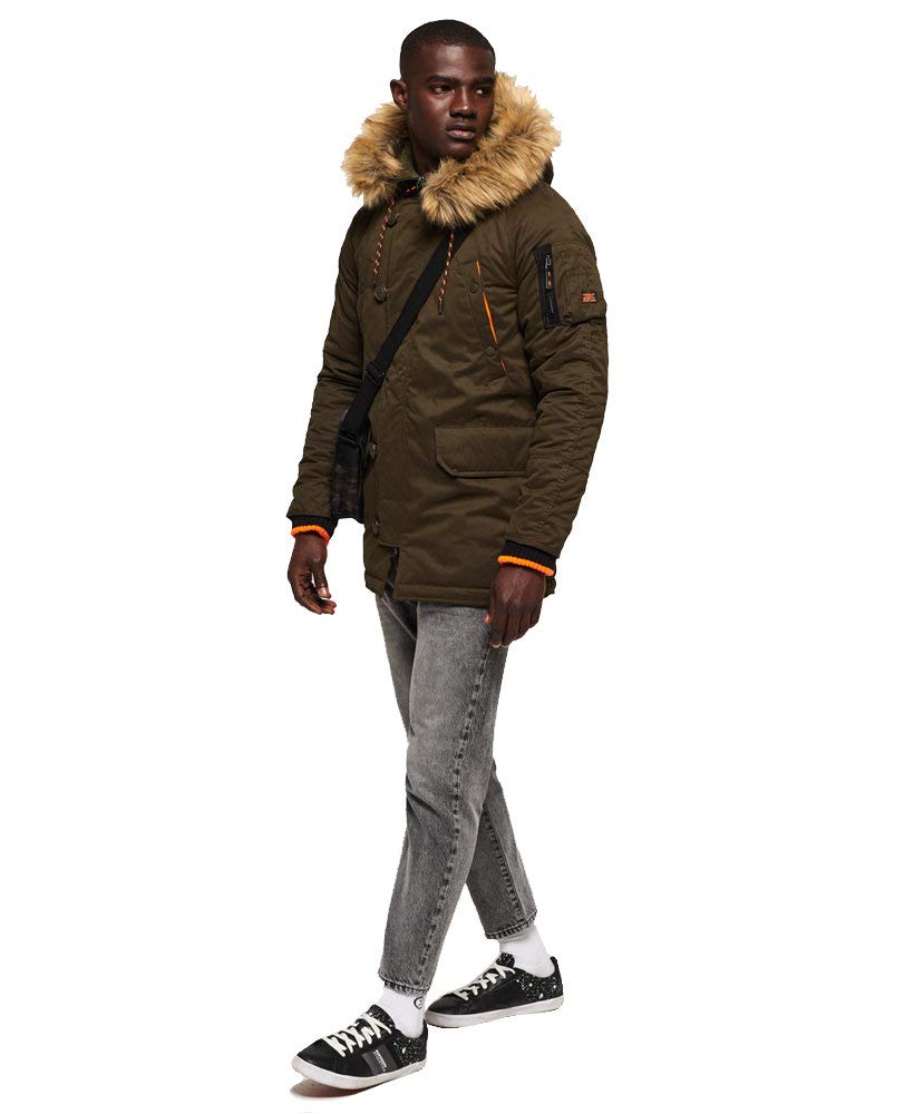 Superdry Mens Sdx Parka Jacket Blue Desertcart Seychelles
