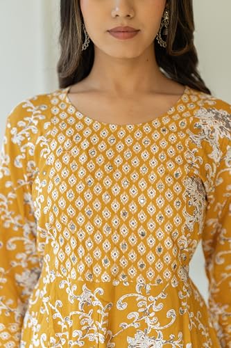 Image of MIRCHI FASHION Women's Anarkali Printed Kurti Only