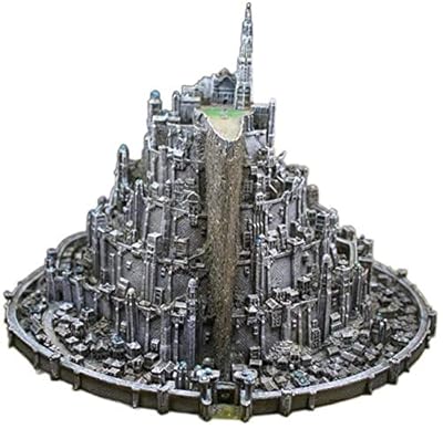 hmjsmj Estatua de Ciudad Blanca Decoración de Escritorio, El Señor De Los Anillos Modelo De La Estatua De Minas Tirith, Material De Resina, 46 x 31 x 22 cm | Ya disponible en tu tienda friki favorita! En mundofriki.es!