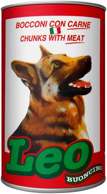 LEO'SComplete Adult Dog Food Chunks with Beef, 1230 grams