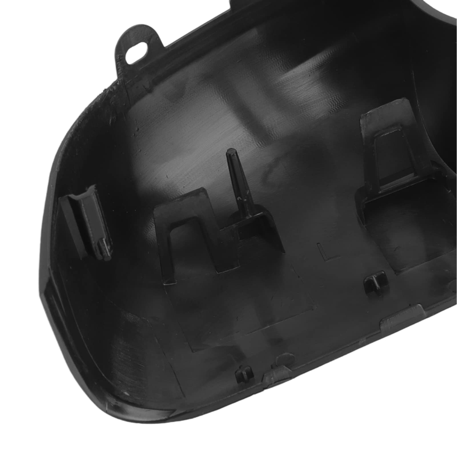 Couverture de Rétroviseur Latéral, Remplacement de la Couverture de Protection de Rétroviseur Arrière de Voiture Noir Mat ABS pour à Partir D'août 2014 - à Partir