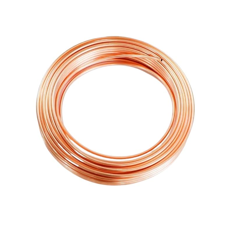 Tube spiralé en cuivre de 1,6 à 25 mm for plomberie, chauffage central, eau et gaz – Longueur: 2mètres(3mm x 1mm)