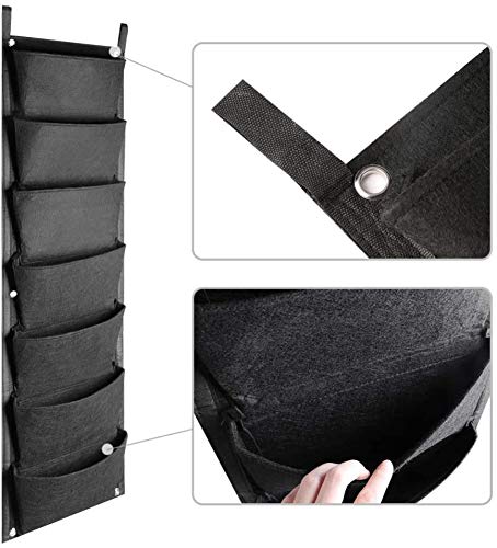 Sacca Da Coltivazione Verticale A Parete Con 9 Tasche – Verde – Giardino Verticale Per Piante, Fiori Ed Erbe – Impermeabile - 6