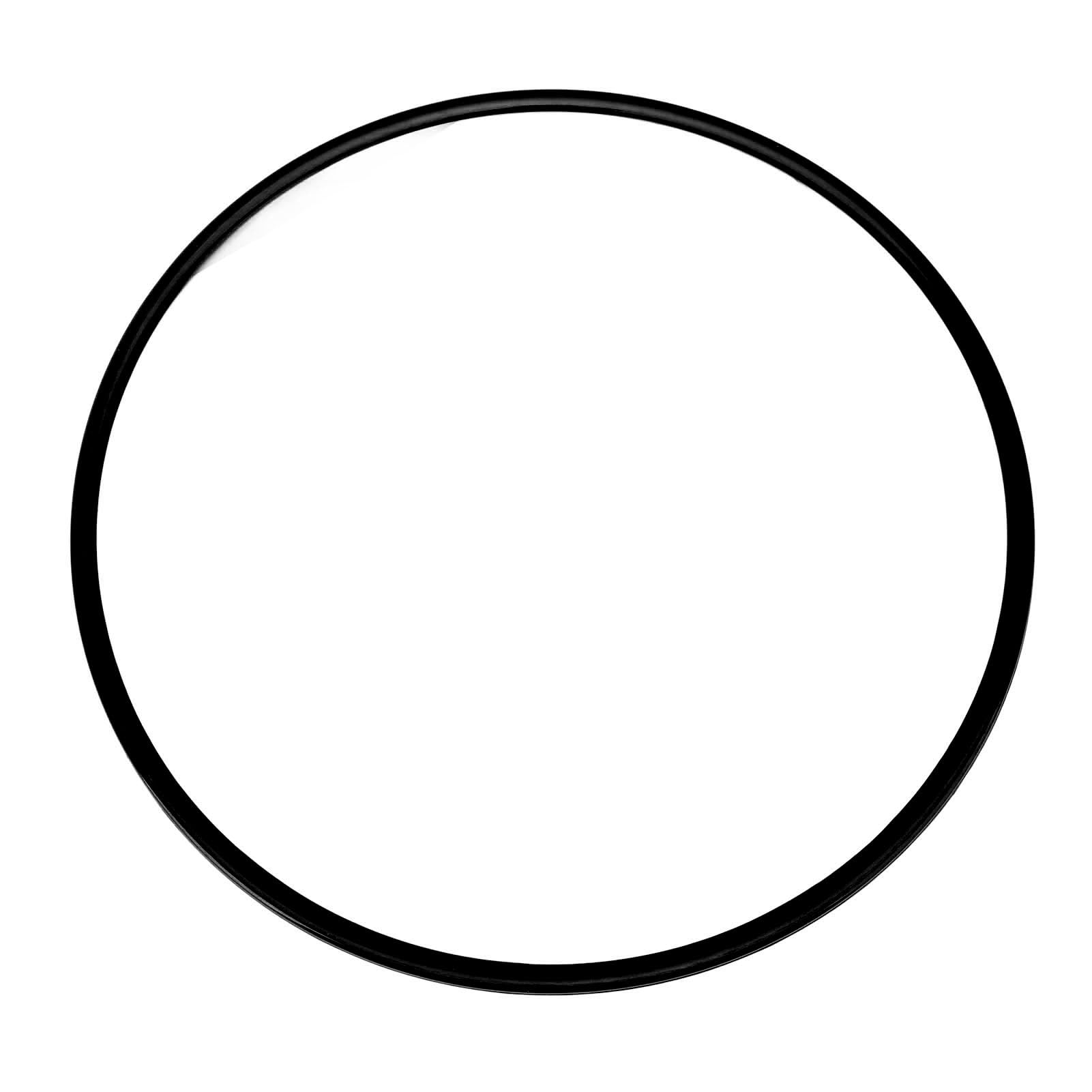 Generic Anello Salvacerchi, Copertura Protettiva Antigraffio - Protezione a 360° per Cerchi 16 Pollici - Universale per Tutti i Veicoli, Design Elegante (BLACK)