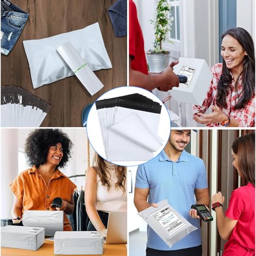 ZPQAODI Versandbeutel wasserdicht A3/A4/B4/C5 Gemischt 120Stück, Blickdicht Selbstklebend Versandtüten,Transport Geschenktüten mit Selbstklebeverschluss für Kleidung Logistikverpackungen Transport