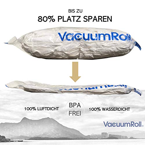 Kompressionsbeutel myHodo Reise Vakuumbeutel zum Rollen per Hand 12