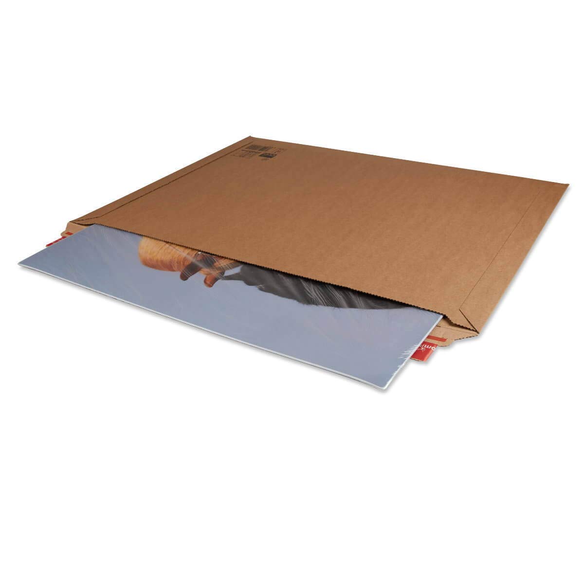 ColomPac CP01009 koperty do wysyłki kalendarza, z tektury falistej, 100 sztuk, brązowe, 570 x 420 mm, wypełnienie poprzeczne