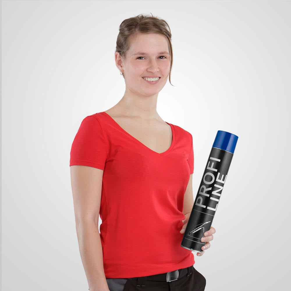 24 Dosen Bodenmarkierfarbe PROFILINE, blau, 750 ml Spraydose, Art.-Nr. 38427 | Bodenmarkierungsfarbe | Straßenmarkierungsfarbe | Markierungsspray