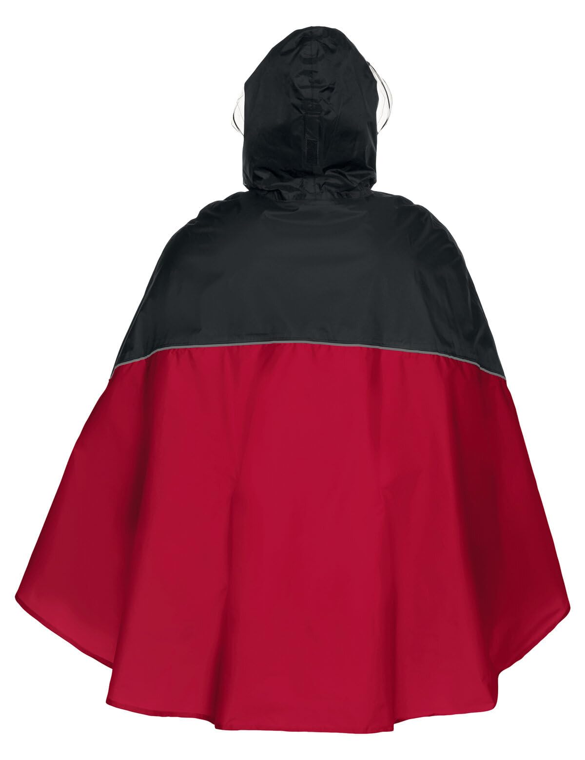 VAUDE Unisex Covero II Poncho, Red/Black, XXL EU