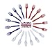 Bristol Novelty- Forchette, Blue/Red/White, taglia unica, PG089