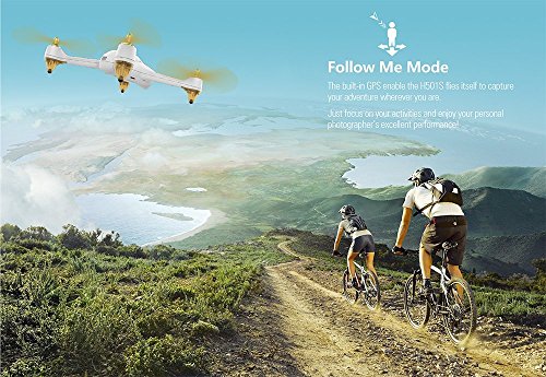 HUBSAN H501S X4 Drone GPS Altitude Mode 6 Axis Gyro 1080P FPV Brushless Quadcopter White-no Controller (H501S-35) - Thumbnail 7