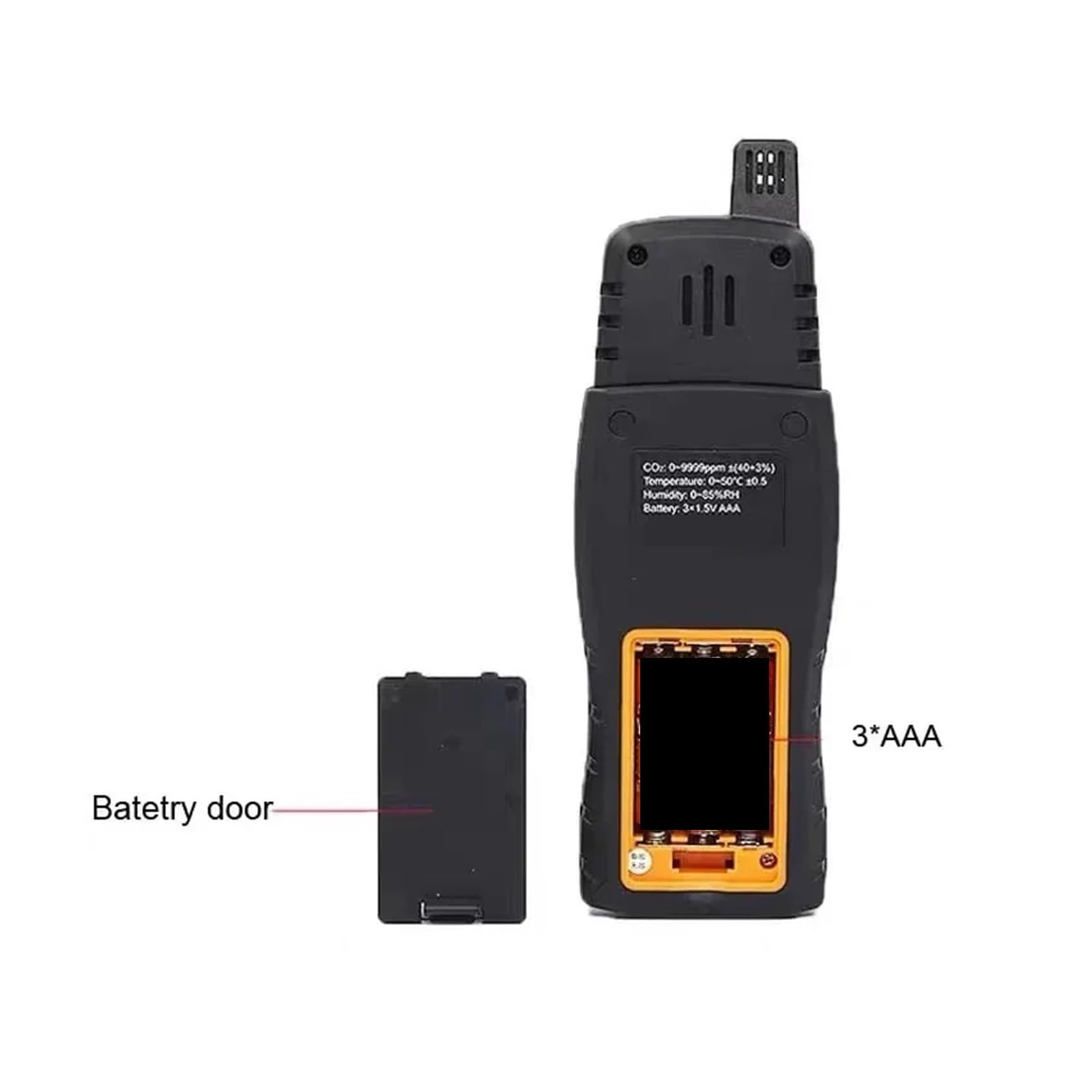 SW-723 Detektor Ręczny 0-9999PPM Przemysłowy/domowy 3w1 Tester Termohigrometr Dokładne Pomiary