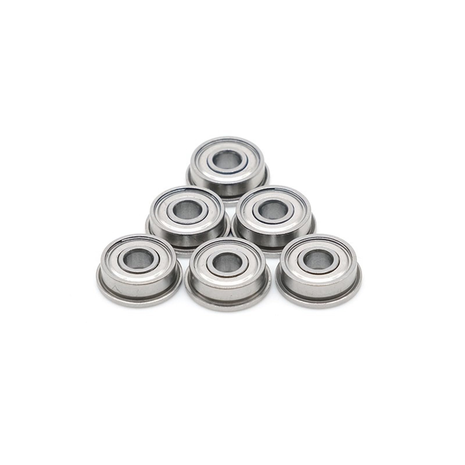 SFR133ZZ Hybrid-Keramik-Kugelflanschlager 2,38 x 4,762 x 2,38 mm Edelstahl-Zoll-Flanschlager 4 Stück