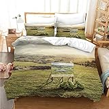Juegos De Funda De Edredón 3 Piezas Juego De Ropa De Cama D
