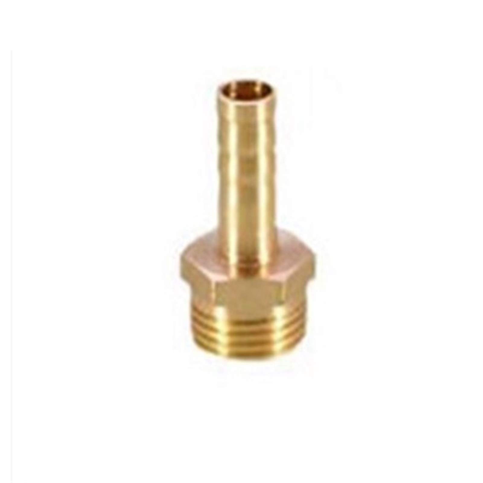 Geeyu ZHaonan-Brass Hose, 4mm 6mm 8mm 10mm 12mm 14mm 16mm 19mm 20mm 25mm Hose Barb Connector, 1/8" 1/4" 3/8" 1/2" 3/4" 1" Male BSP Brass Pipe Fitting, water hose fittings