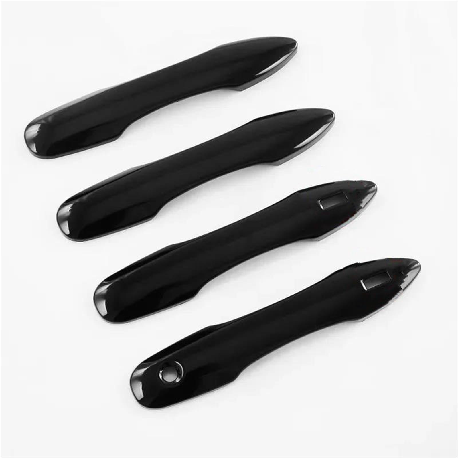Csspdm Style6 For Toyota For Camry For Daihatsu Altis Xv70 18-24 Glossy Black Chrome Car Door Handle Cover Bowl Trim Sticker Styling(Style6)