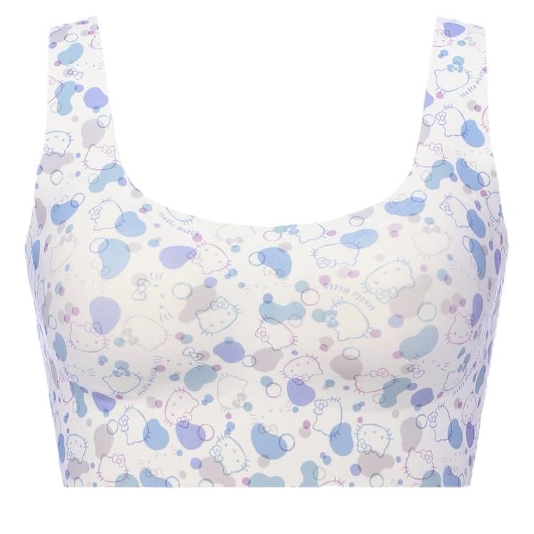 トリンプ スロギー ゼロフィール ブラ ハーフトップ ハローキティコラボ ZF HELLO KITTY SML Triumph(WH-ホワイト、S)