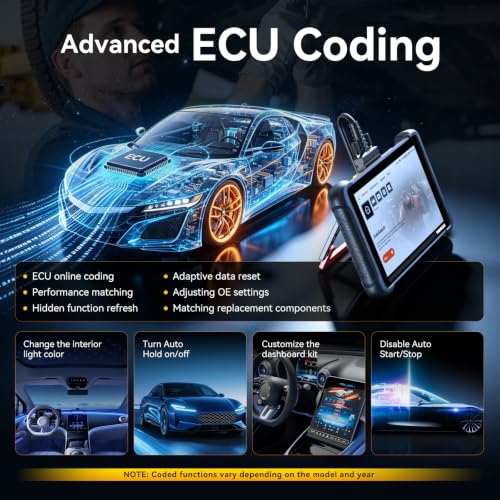 Image of THINKCAR OBD2 Scanner Diagnostic Tool Lifetime Free, ThinkScan 689 Car Scan Tool with 34 Reset Function,Scanner for Car with 3000+ Active Test,Advanced ECU Coding BI-Directional,Autoauth for FCA SGW