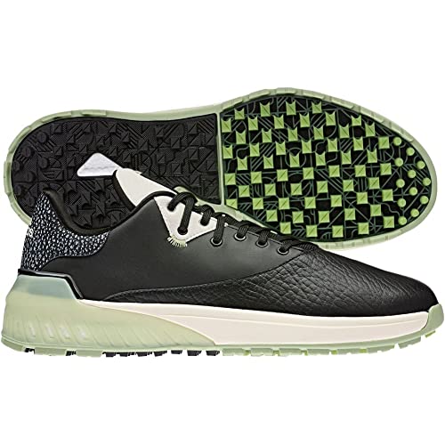 Image of adidas Men's REBELCROSS Spikeless Golf Shoes, Core Black/Magic Lime/Alumina, 9
