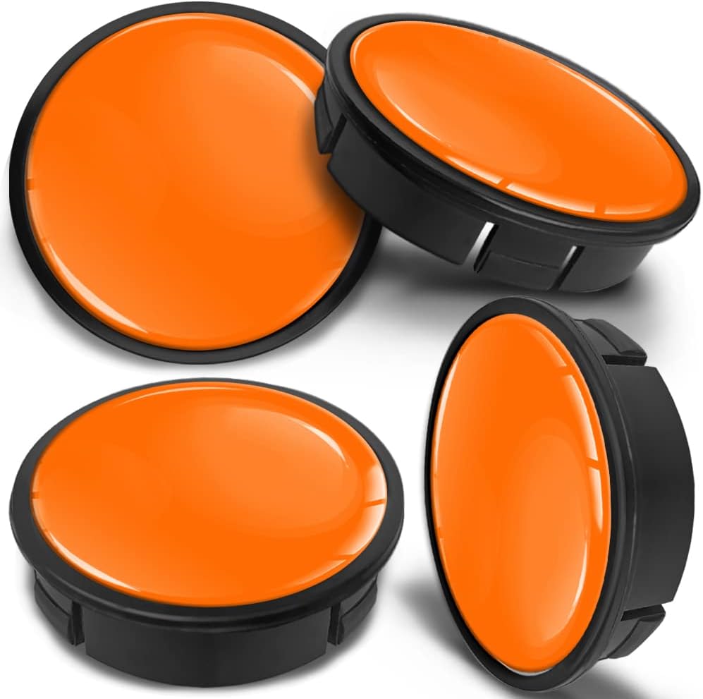 SkinoEu 4 x 60 mm Universal Alloy Wheel Hub Caps Wheel