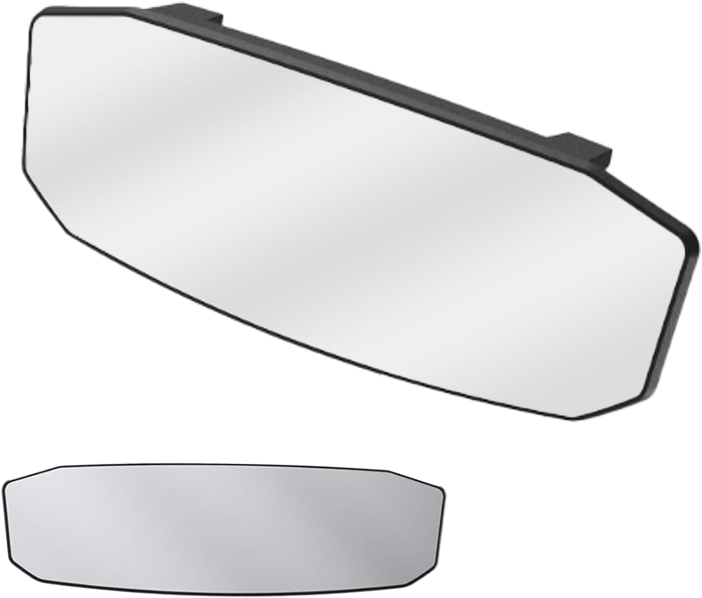 Wide Angle Panorama Rear View Mirror for Hyundai i20 Schrägheck 2 (II) GB Facelift I 2018-2020,Flat Panoramic Auto Mirror Panoramic Convex Rearview Mirror Car Rear View Mirror,244mm x 90mm