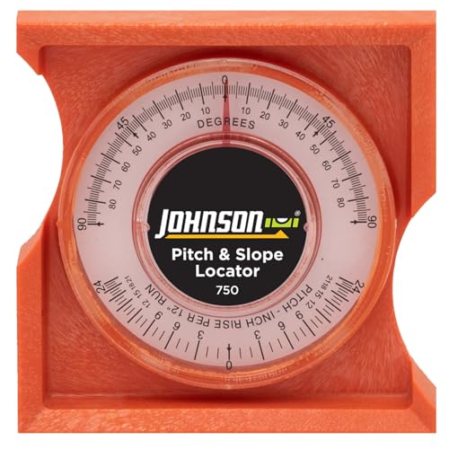 Johnson Level & Tool 750 Pitch & Slope Locator, Orange, 1 Level