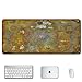 World of Warcraft Tapis de Souris XL 900x400mm Hydrorésistant Anime Mouse Pad Grand Tapis de Souris Gamer avec Base en Caoutchouc Anti-Glissant Surface Texturée pour Ordinateur et PC, A